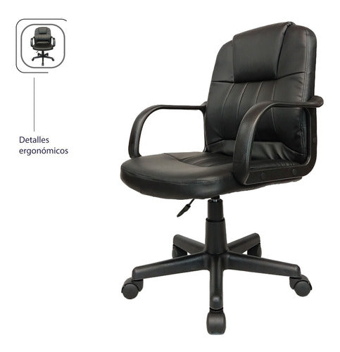 Silla Ejecutiva Sillon Oficina Ajustable Escritorio