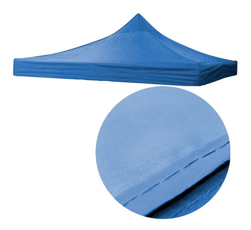 Carpa Repuesto Lona 3x3 100% Impermeable Grueso Colores Azul