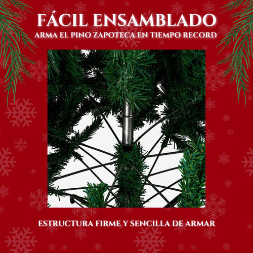 Arbol Navidad Artificial Premium Verde 1.60m Pino Frondoso