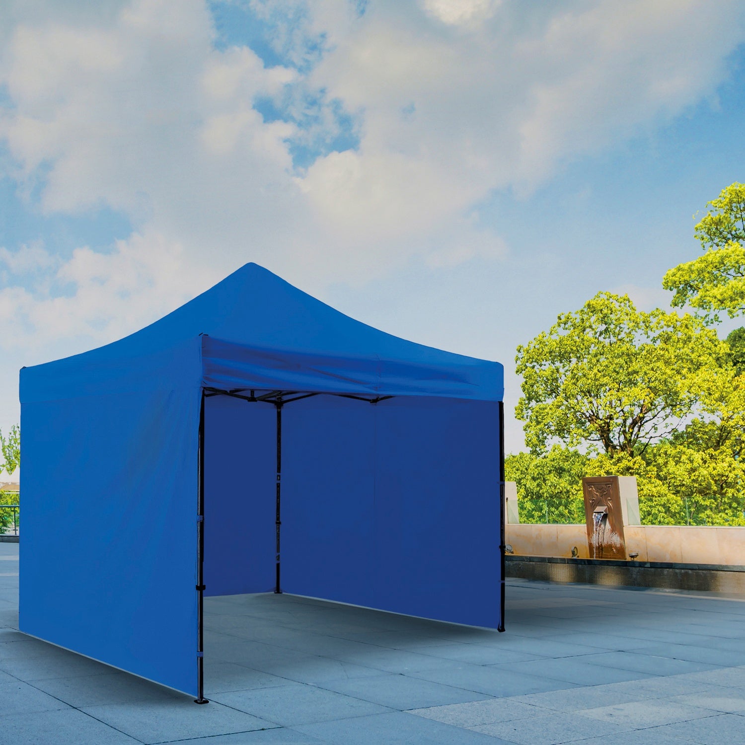 Carpa Paredes Lona 3m X 3m Plegable Impermeable Toldo