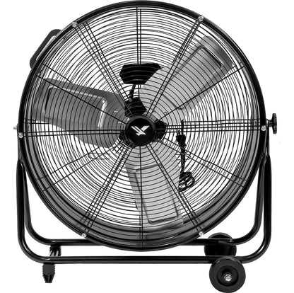 Kit Set 2 Ventiladores Industriales Metalico Piso 180w 30&