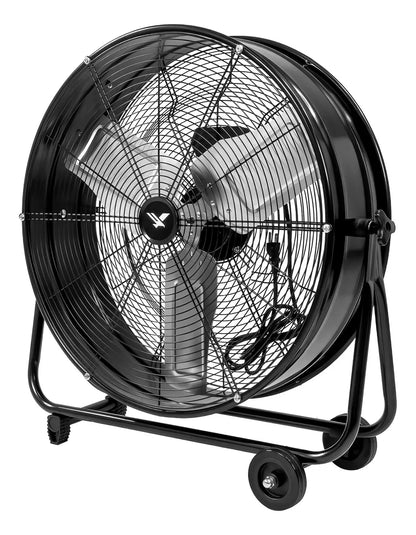 Kit Set 2 Ventiladores Industriales Metalico Piso 180w 30&