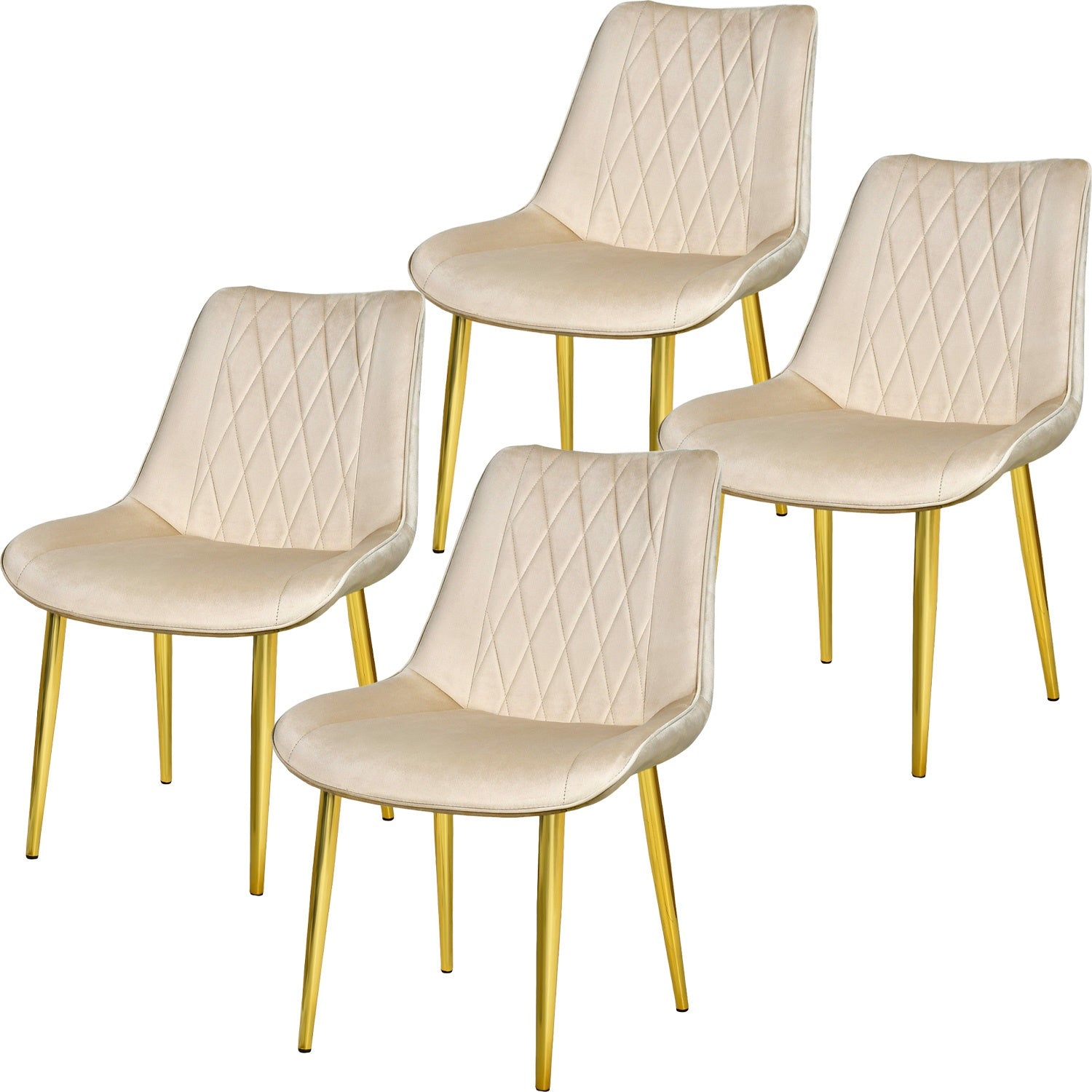 Silla Comedor Tapizadas Terciopelo Elegantes