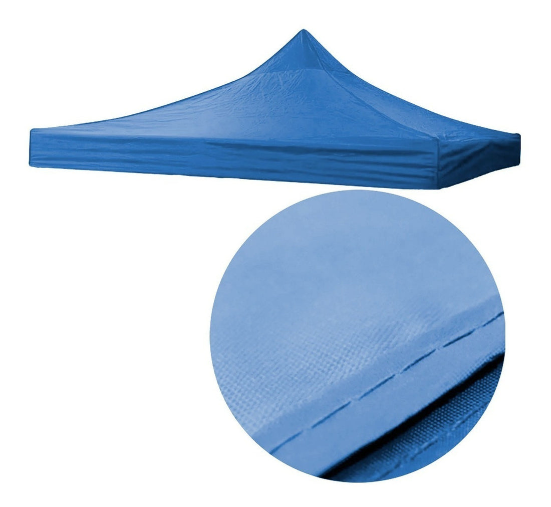 Carpa Repuesto Lona 3x3 100% Impermeable Grueso Colores Azul