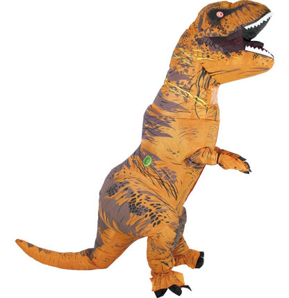 Disfraz Dinosaurio Traje Inflable T-rex Jurasico Adulto