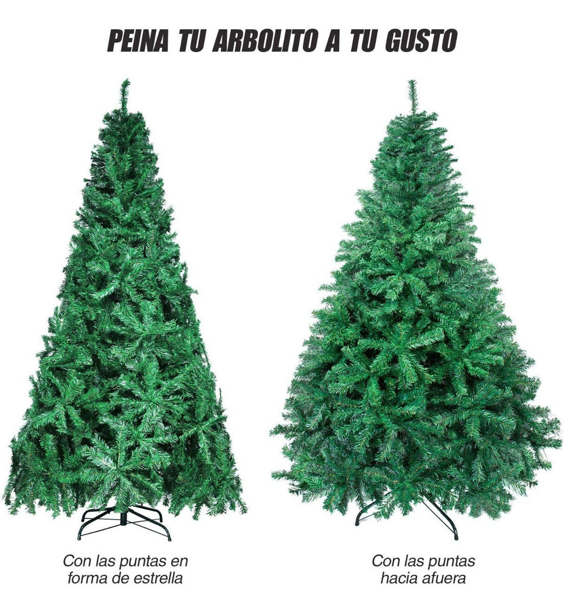 Arbol Pino Navidad 2.20m Artificial Verde Jardimex 974 Rama