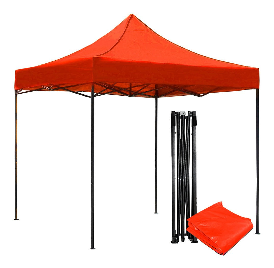 Carpa Toldo 2x2 Plegable Lona Impermeable Jardin Tianguis