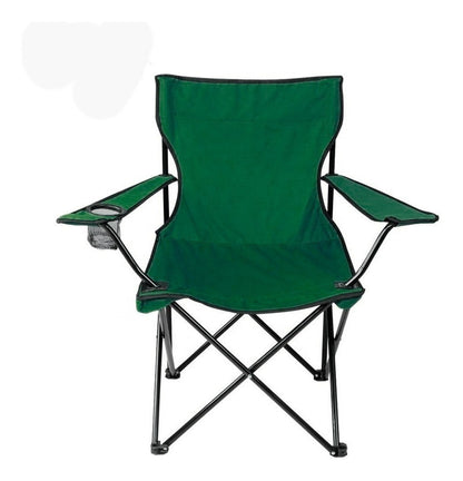 Silla Plegable Jardin Playa Alberca Acampar Exterior Verde