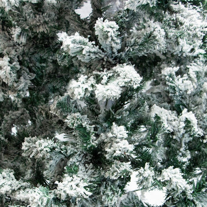 Arbol Navidad Artificial Nevado 1.60 M Follaje Jardimex Pino